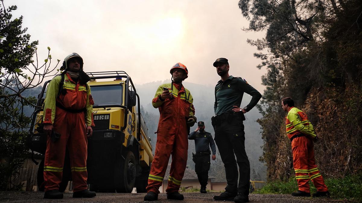 Bomberos de Asturias, en una imagen de archivo.