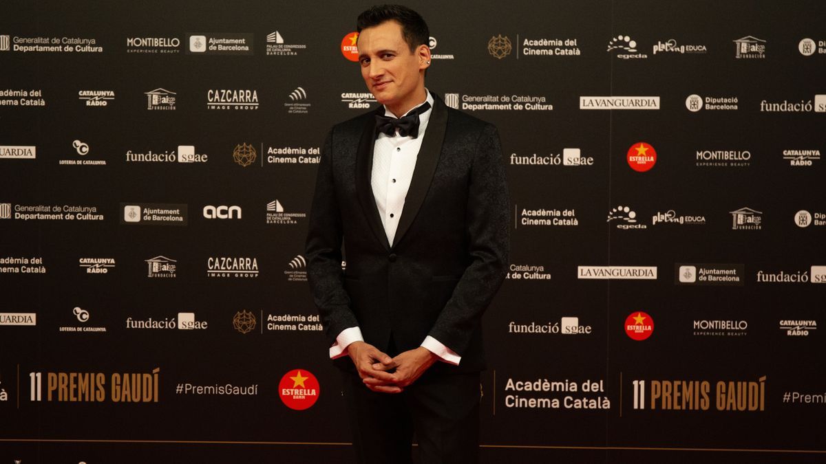 Josep Maria Lari, conocido como el Mag Lari, en la gala de los Premios Gaudí.