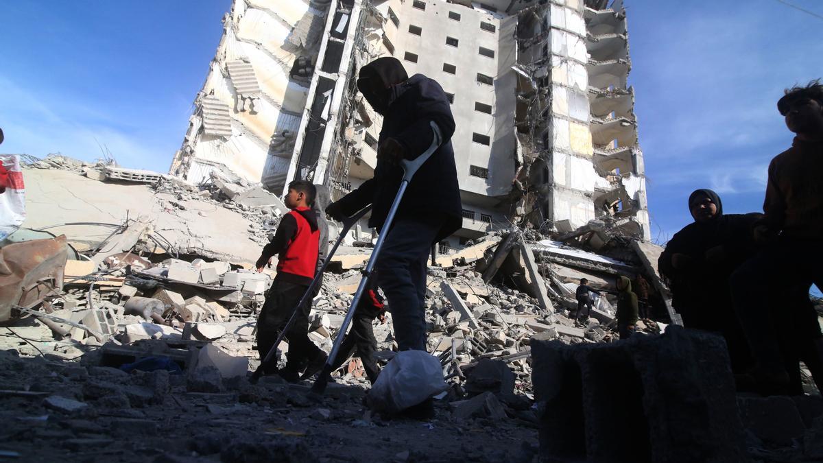 Imagen de archivo de la guerra de Gaza