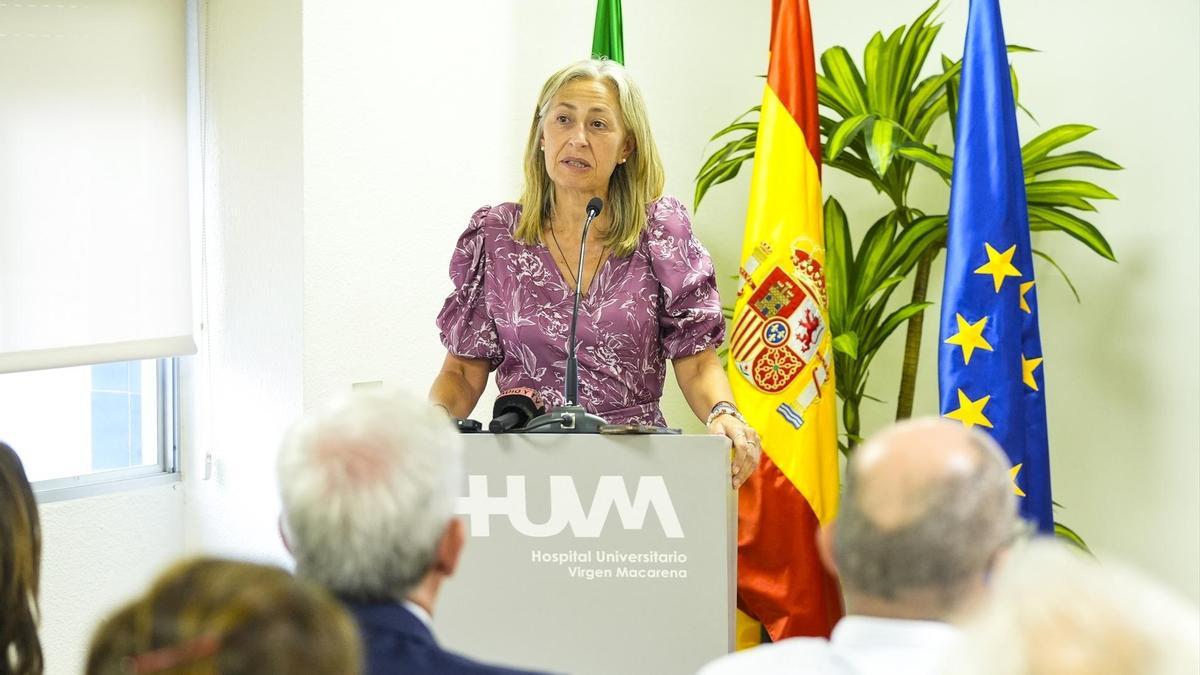 La consejera de Salud y Consumo de la Junta de Andalucía, Rocío Hernández.