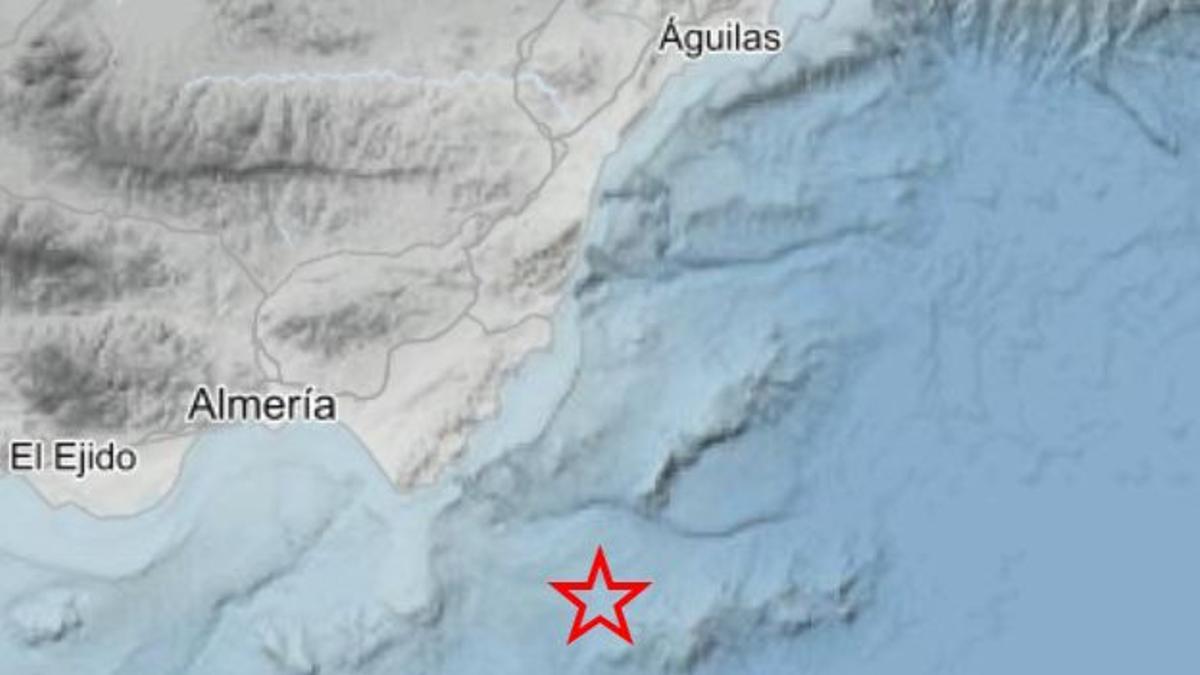 Un terremoto de magnitud 5,5 frente a Cabo de Palos se nota en el este de Andalucía, Murcia y Alicante.