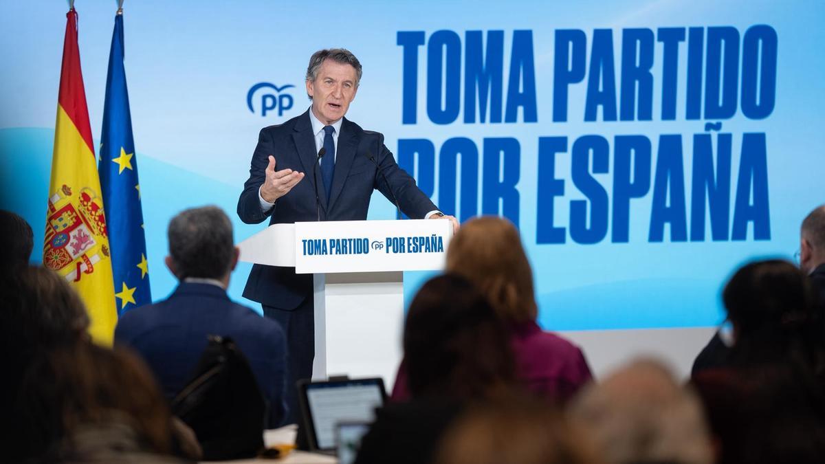 Nuñez Feijóo hace balance del año