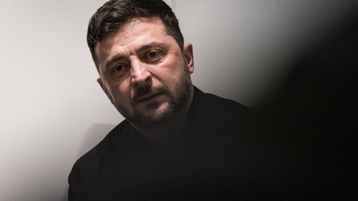 El presidente ucraniano, Volodymyr Zelensky, se reúne con el canciller alemán, Friedrich Merz en la Cancillería de Berlín.