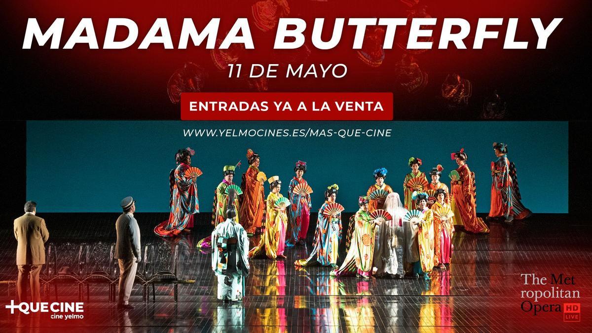 Cartel 'Madama Butterfly' en cine Yelmo