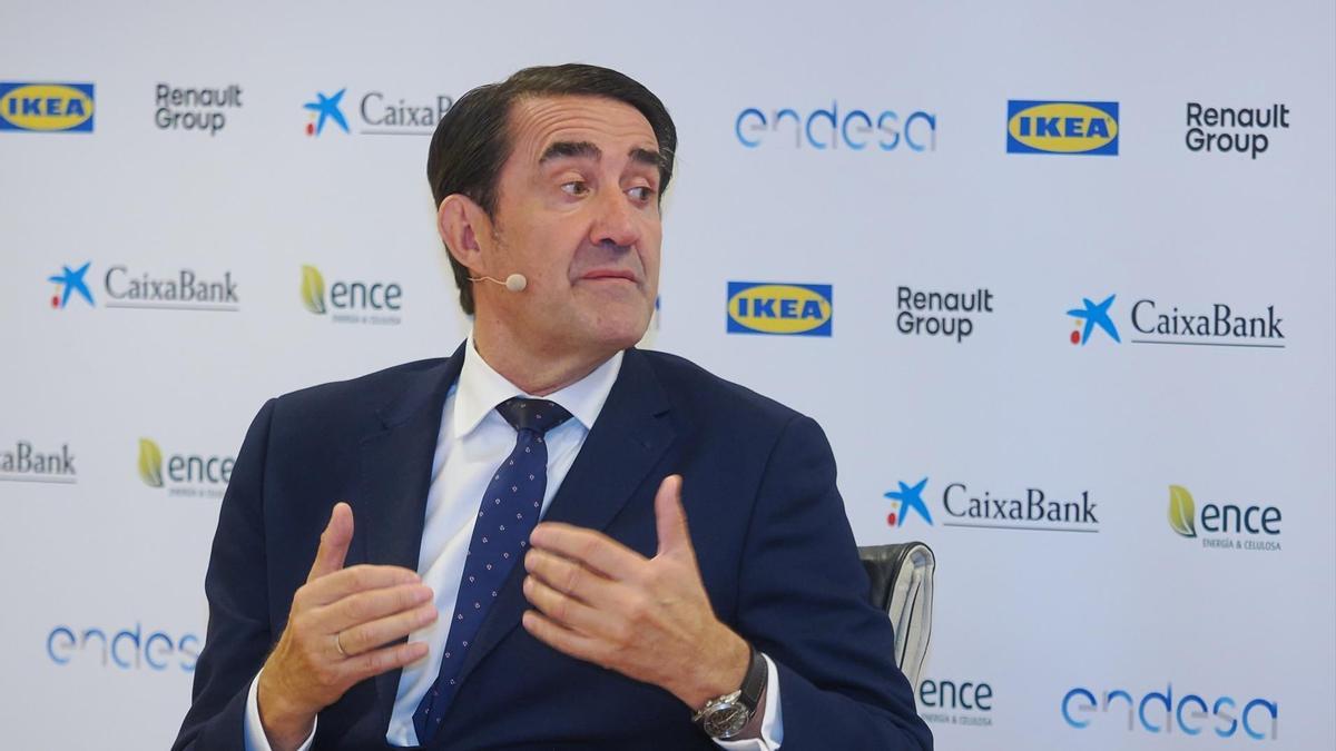 El consejero de Medio Ambiente de Castilla y León, Juan Carlos Suárez-Quiñones, el 14 de octubre de 2024.