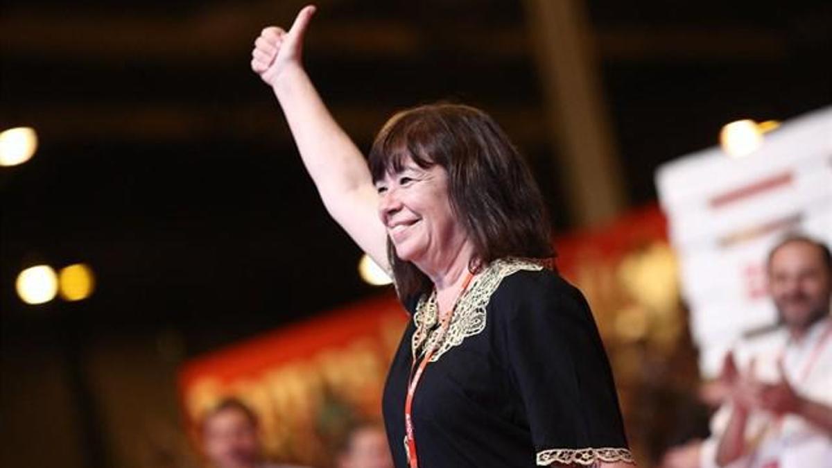 Cristina Narbona, presidenta del PSOE, ha afirmado que promoverán iniciativas legislativas antes del 1-O.