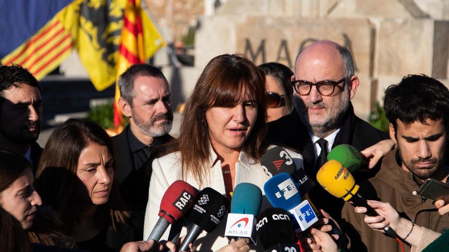 La portavoz de Junts per Catalunya en el Congreso de los Diputados, Laura Borràs.