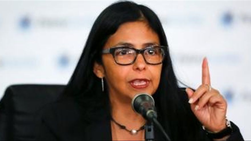 La ministra de Relaciones Exteriores de Venezuela, Delcy Rodríguez