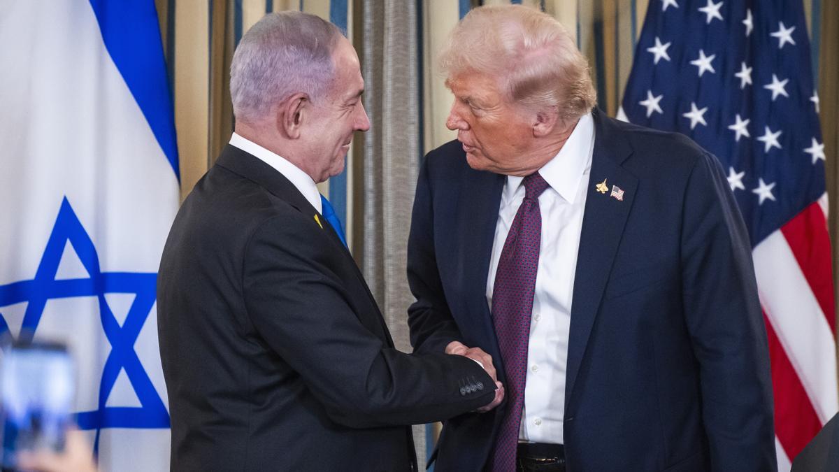 Trump solicita por carta al presidente israelí que indulte a Netanyahu, juzgado por corrupción