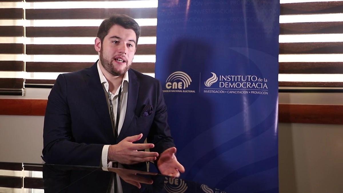 El exsecretario general de Nuevas Generaciones del PP, Carlo Angrisano Girauta