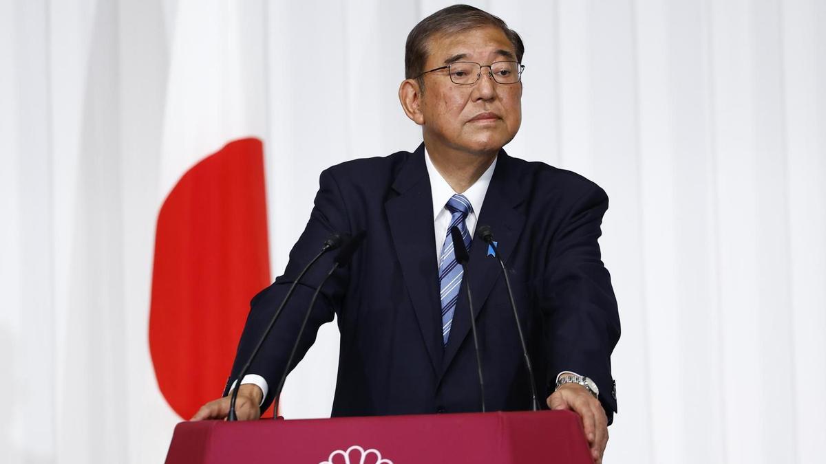 El ex primer ministro de Japón, Shigeru Ishiba.