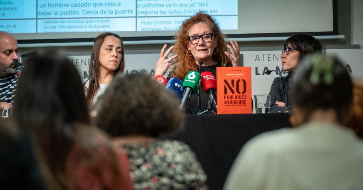Fallarás afronta su primera demanda por dar voz a las víctimas: "Esto sucede por exponer nuestra verdad"