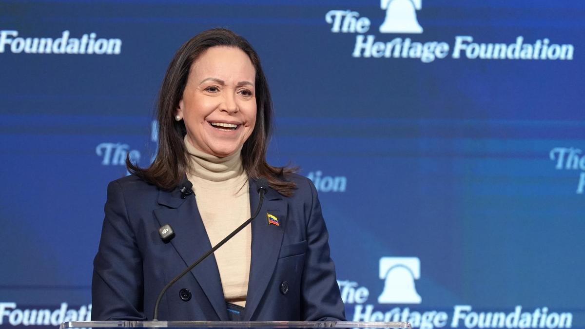 Machado dice que Rodríguez no representa a Venezuela y confía en una "transición ordenada"