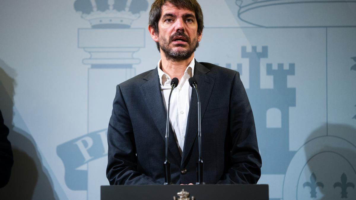 El ministro de Cultura, Ernest Urtasun.