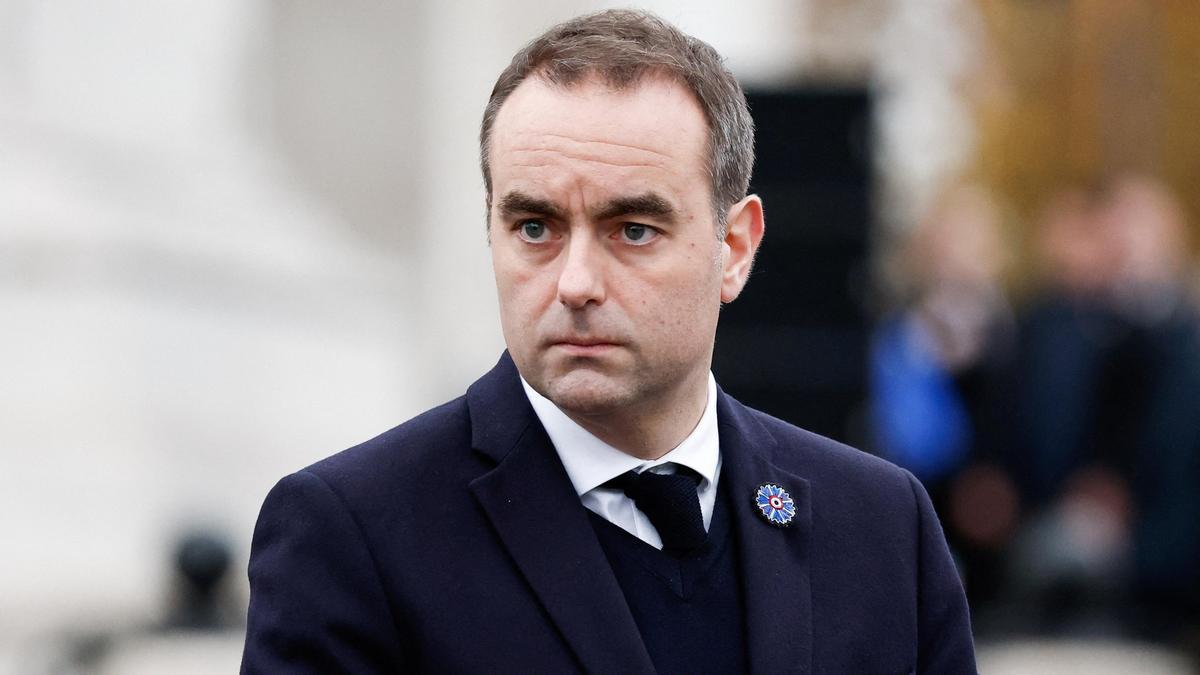 El primer ministro francés Sébastien Lecornu.