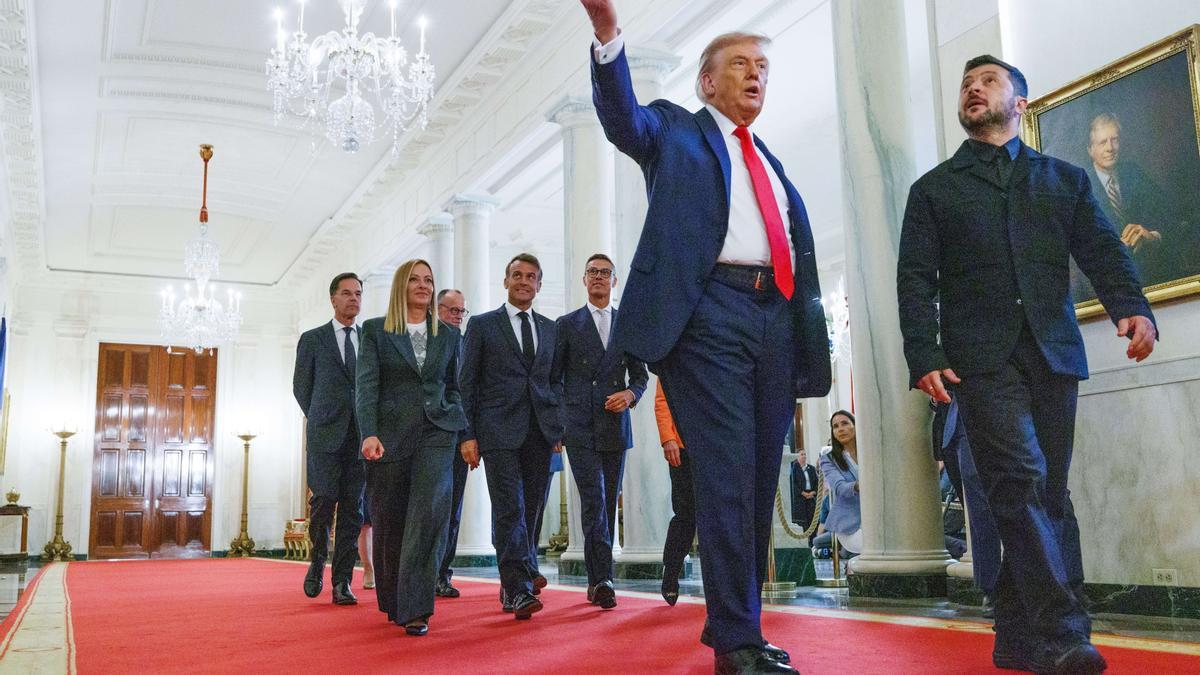 Trump comienza a "organizar" una reunión entre Putin y Zelenski en las próximas dos semanas