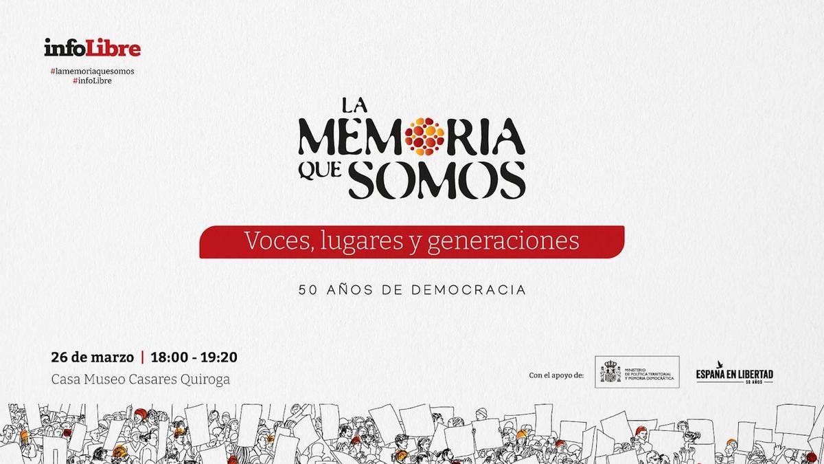 Evento 'La memoria que somos' en A Coruña.