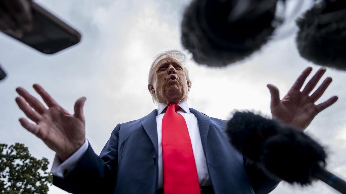 Trump demanda a 'The New York Times', tres reporteros y una editorial por 15.000 millones