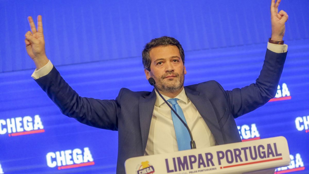 El líder de Chega, André Ventura