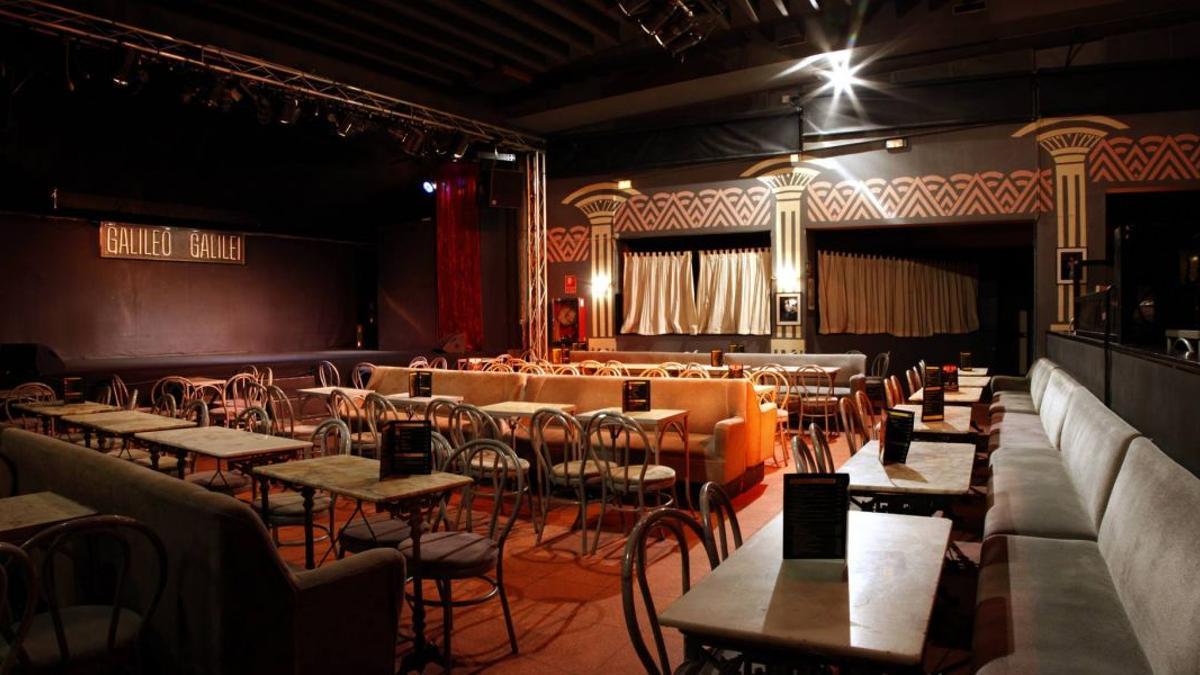 Interior de la Sala Galileo Galilei de Madrid