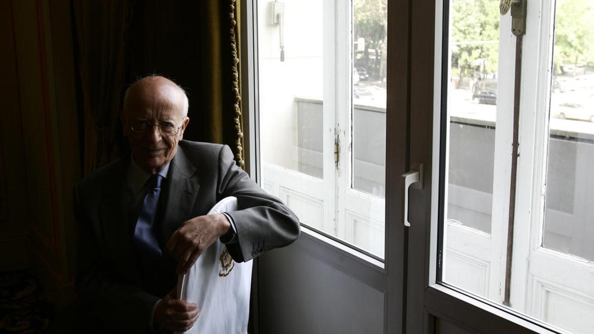 El filósofo Emilio Lledó.