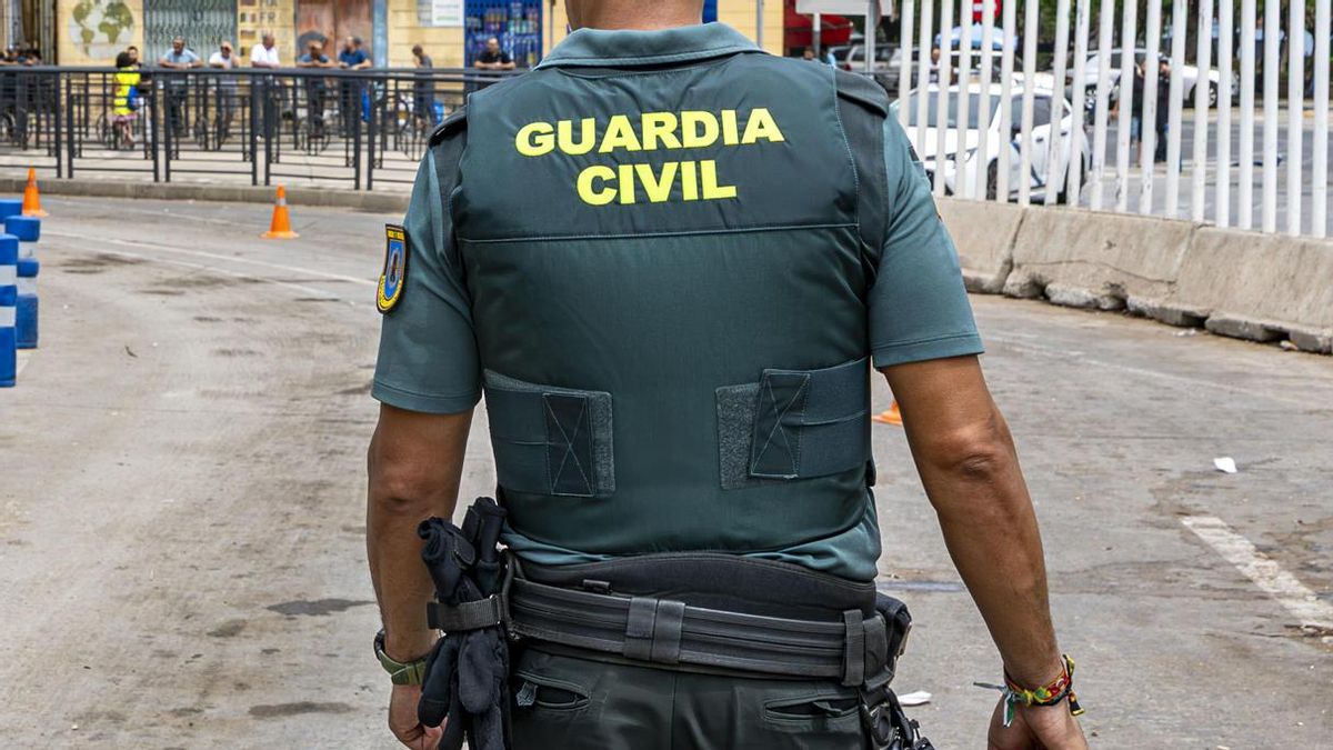 Imagen de archivo de un agente de la Guardia Civil