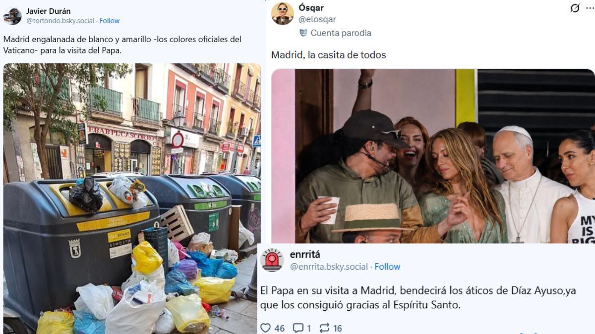 Memes sobre la visita de León XIV.