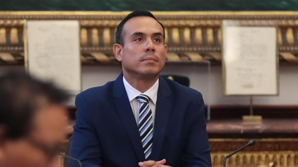 Fotografía de archivo del 21 de enero de 2026 que muestra al presidente de transición de Perú, José Jerí.