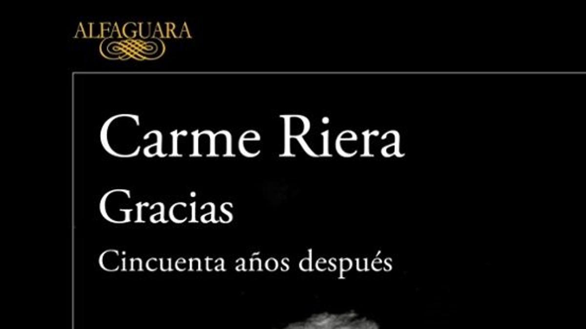 Carme Riera nos da las gracias y deja, en prenda, el mar