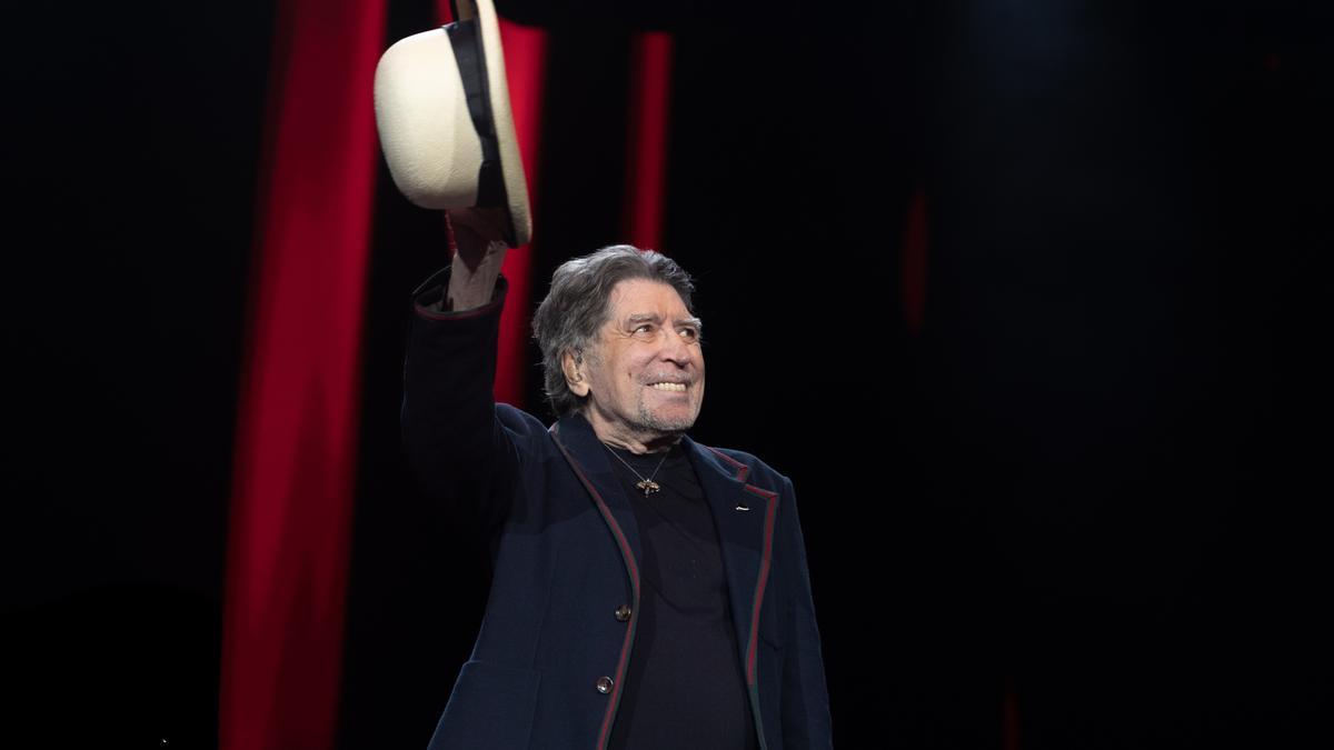 Joaquín Sabina el 30 de noviembre de 2025 en Madrid.