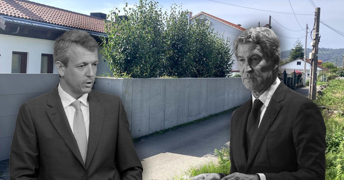 Rueda justifica la ocupación de vía pública por el antiguo chalé de Feijóo: "Había motivos de seguridad"