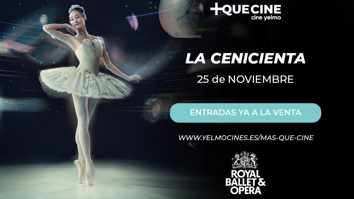 El ballet 'La Cenicienta' se emitirá el 25 de noviembre