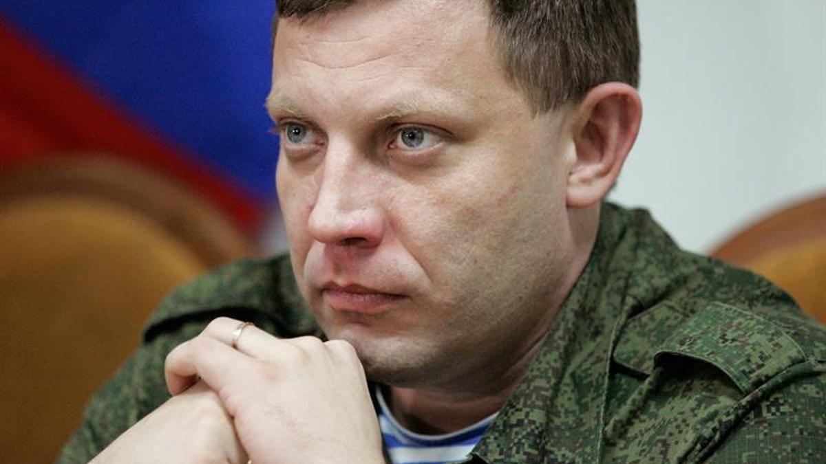 El líder de la República Popular de Donetsk (RPD), Alexandr Zakharchenko.