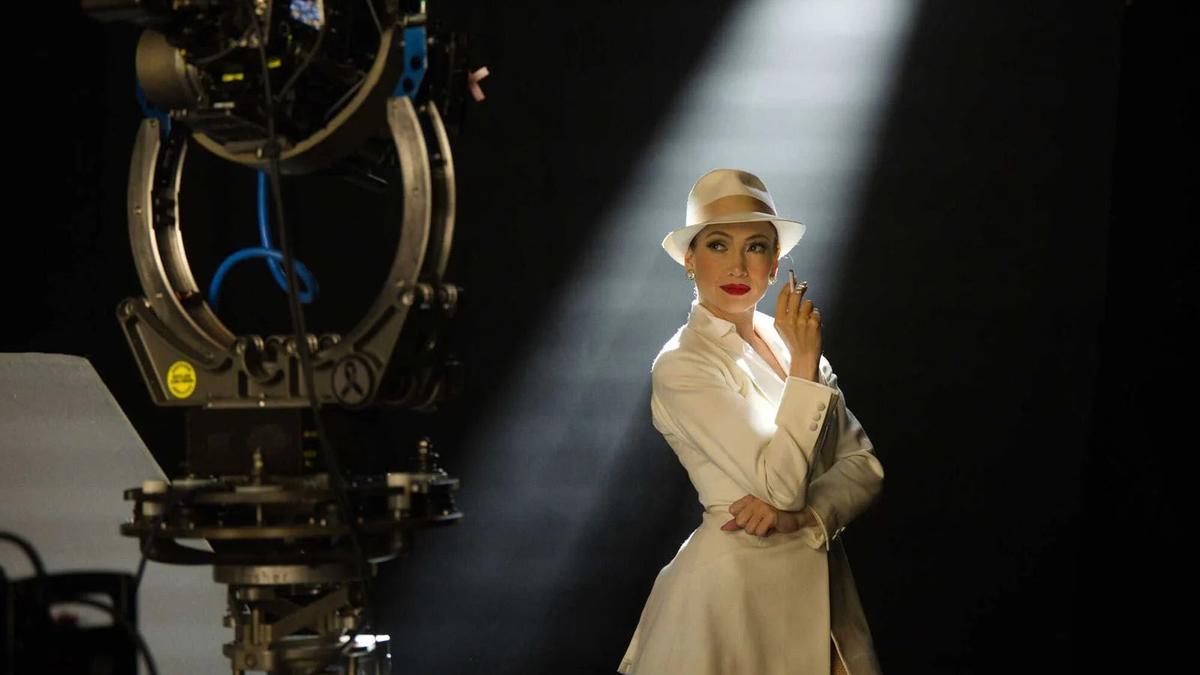 Jennifer Lopez en 'El beso de la mujer araña'.