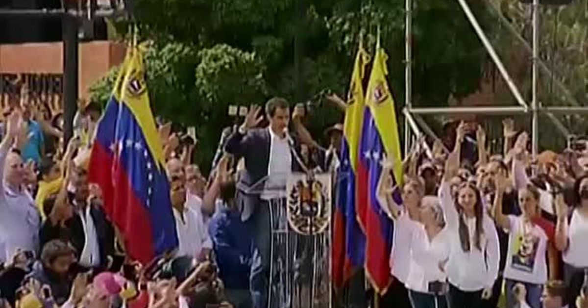 Miles de venezolanos han salido a las calles de todo el país convocadas ...