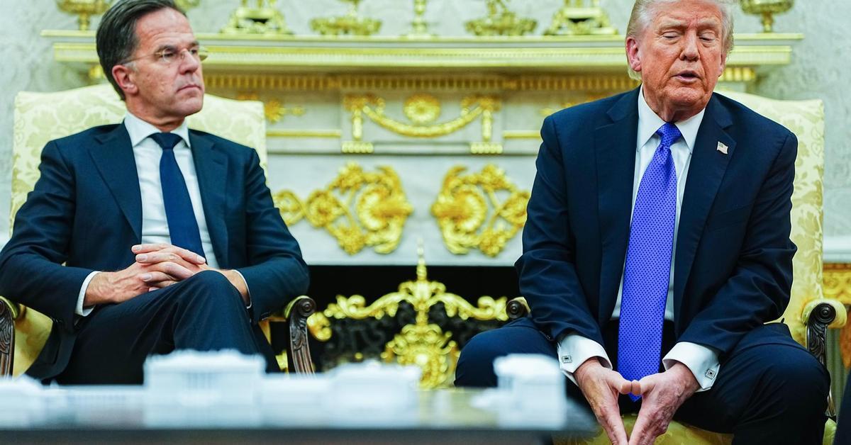 Trump acusa a España de "no jugar en equipo" en la OTAN y Rutte le da la razón