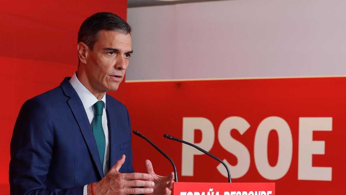 Sánchez asegura que el PSOE en una "organización limpia" que nunca actuará como el PP