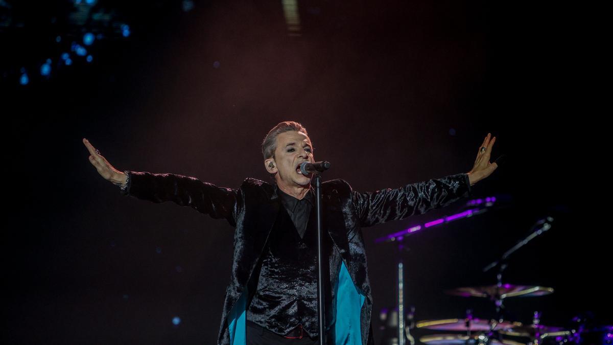 Dave Gahan, cantante de Depeche Mode, en Madrid en 2023