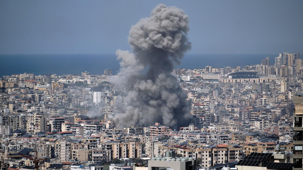 Bombardeos israelíes sobre los suburbios sur de Beirut