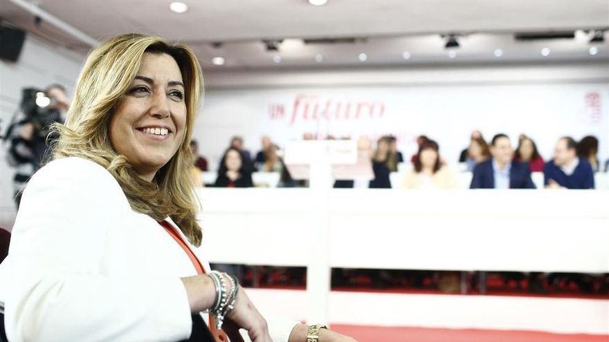 La presidenta de la Junta de Andalucía, Susana Díaz.