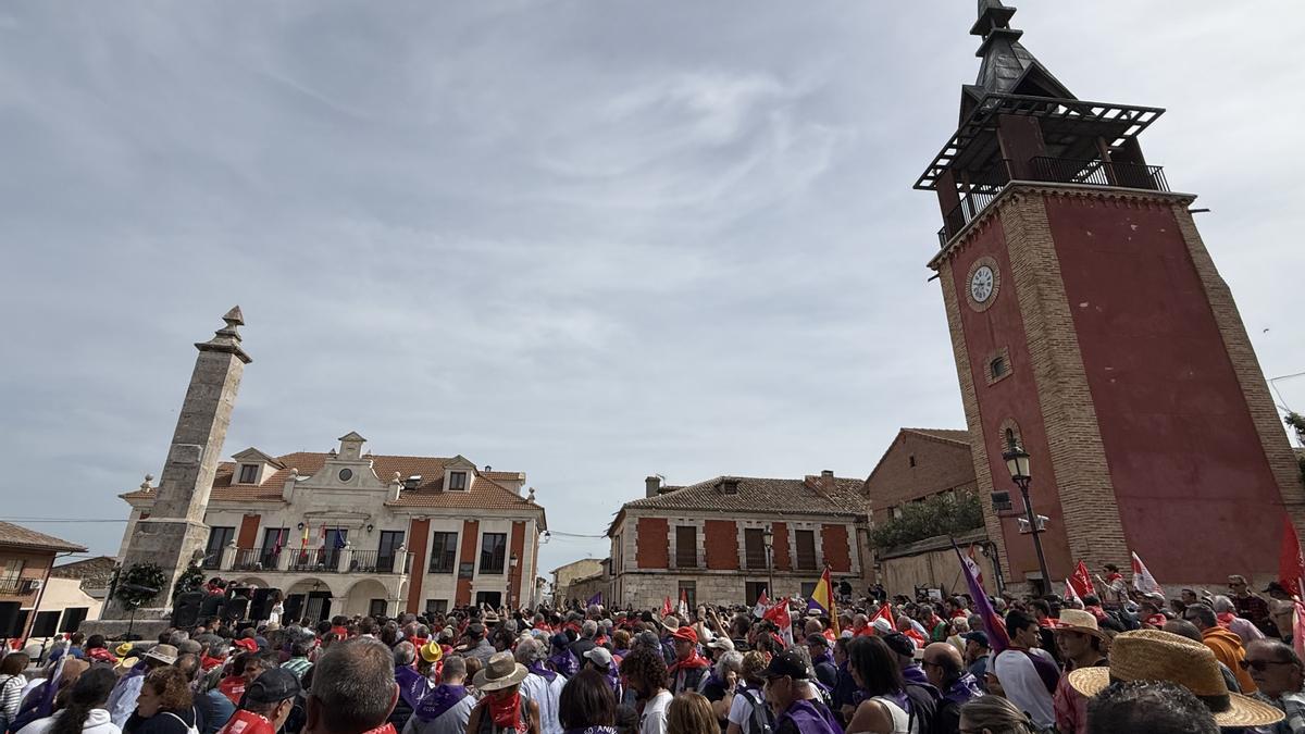Villalar celebra la fiesta del Día de Castilla y León, a 23 de abril de 2026.