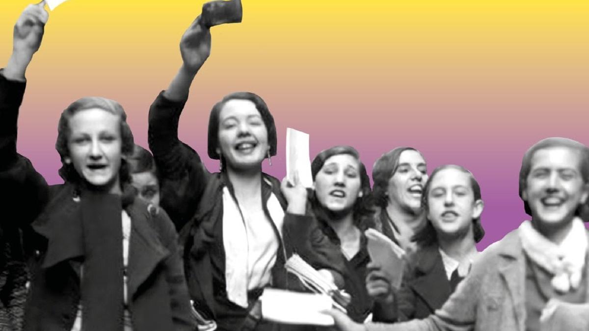 Detalle de la portada de 'Republicanas'.