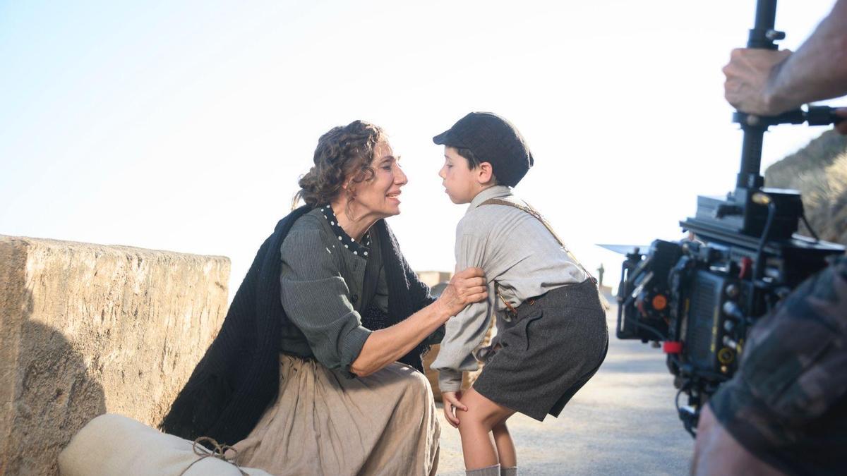 Imagen del rodaje de 'La hora escrita'