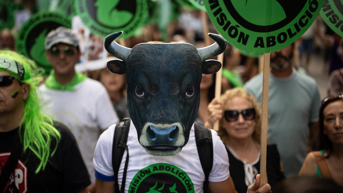 Decenas personas manifestacion antitaurina misión abolicion