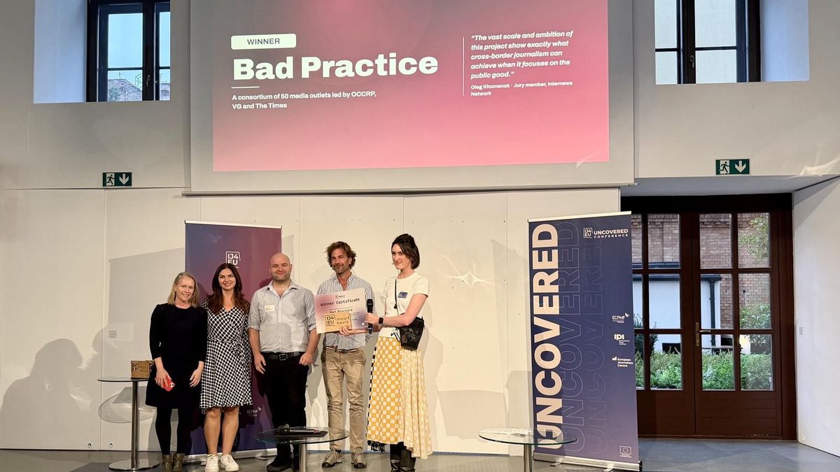 La investigación ‘Bad Practice’, de la que formó parte infoLibre, gana el Impact Award 2026 del IJ4EU