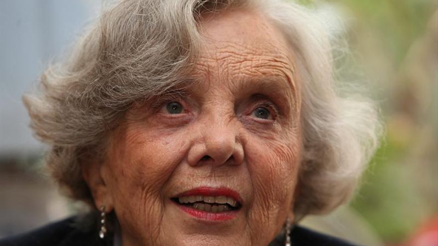 La más reciente premio Cervantes, Elena Poniatowska.