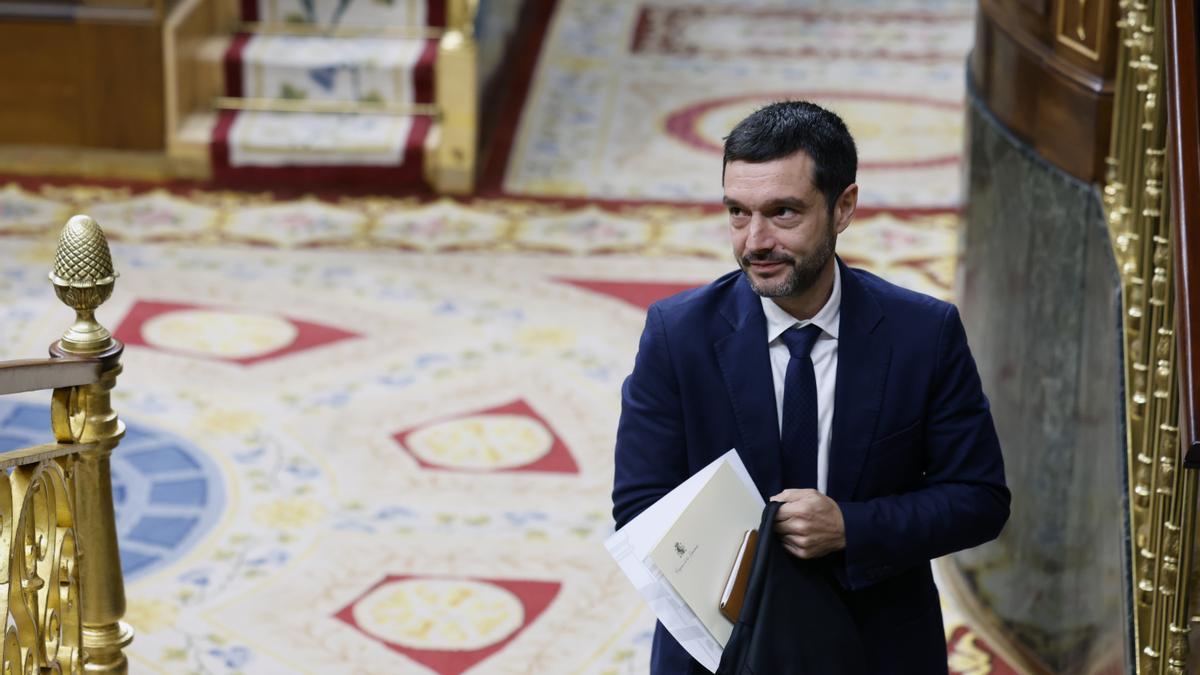 Bustinduy, en el Pleno del Congreso