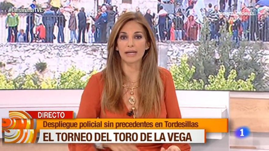 La presentador de La Mañana, Mariló Montero.