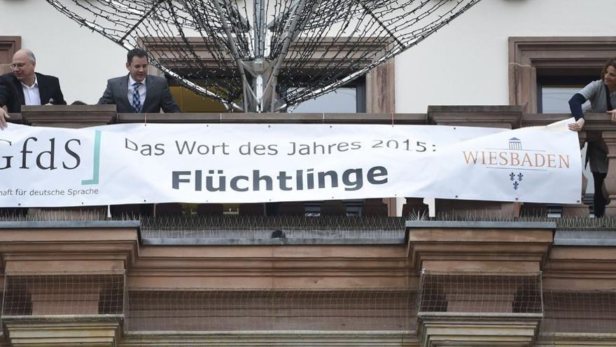 Alemania elige "Refugiados" como la Palabra del Año 2015.