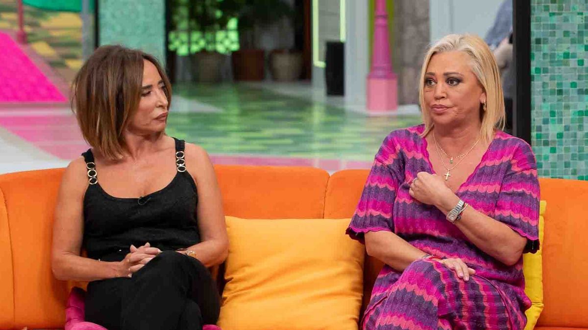 Maria Patiño y Belén Esteban en 'La Familia de la TVE'.